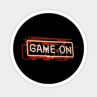 Game on Photograph Magnet